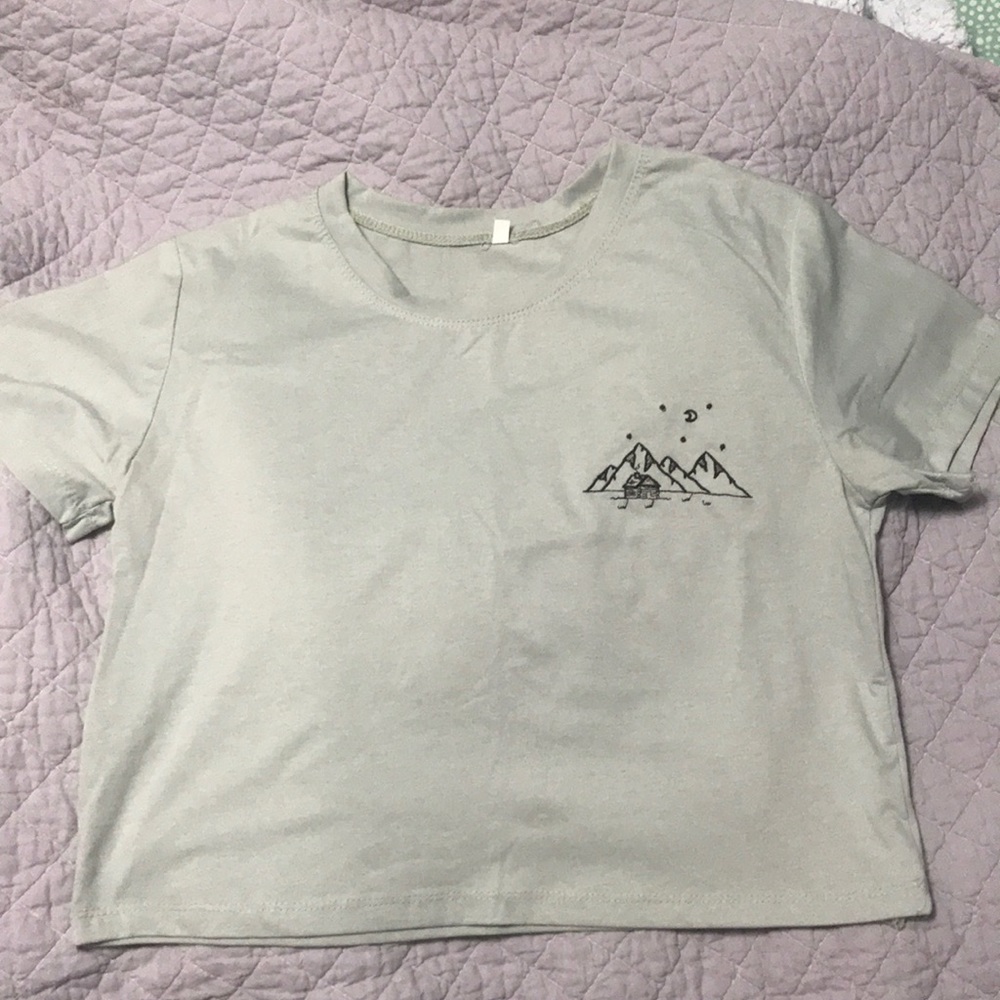 embroidered crop top!